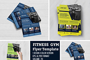Cross Fitness Gym Flyer Template, a Flyer Template by MRI STUDIO (Thumbnail 1 of 4)