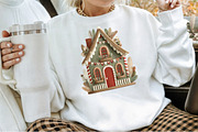 Cute Boho Christmas Watercolor Clipa, an Illustration by Sublimation Artist (Thumbnail 4 of 6)
