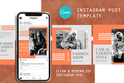 Canva Instagram Post Template Jenie, a Social Media Template by Lythcreative (Thumbnail 3 of 5)
