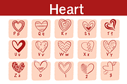 Heart, a Symbol Font by Sirinart (Thumbnail 3 of 7)