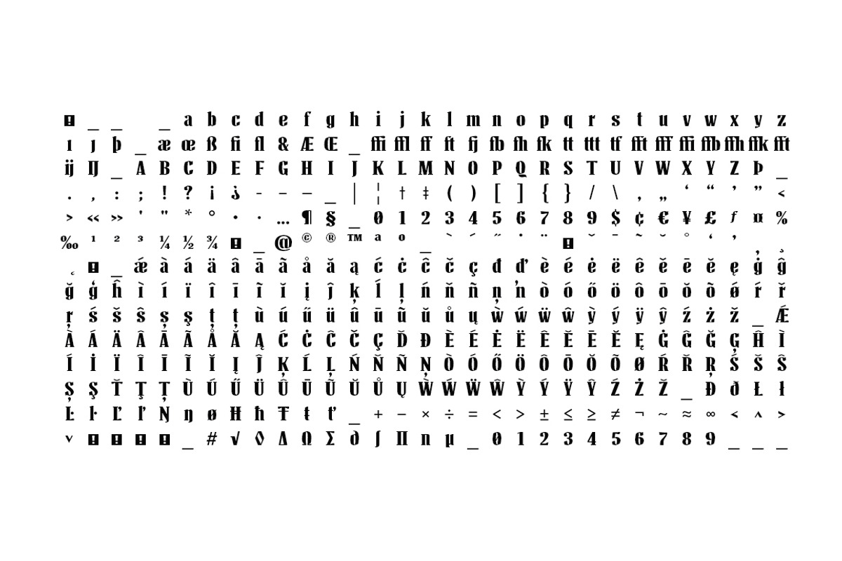 Headline Font, a Font by FontsFontsFonts (Photo 9 of 10)