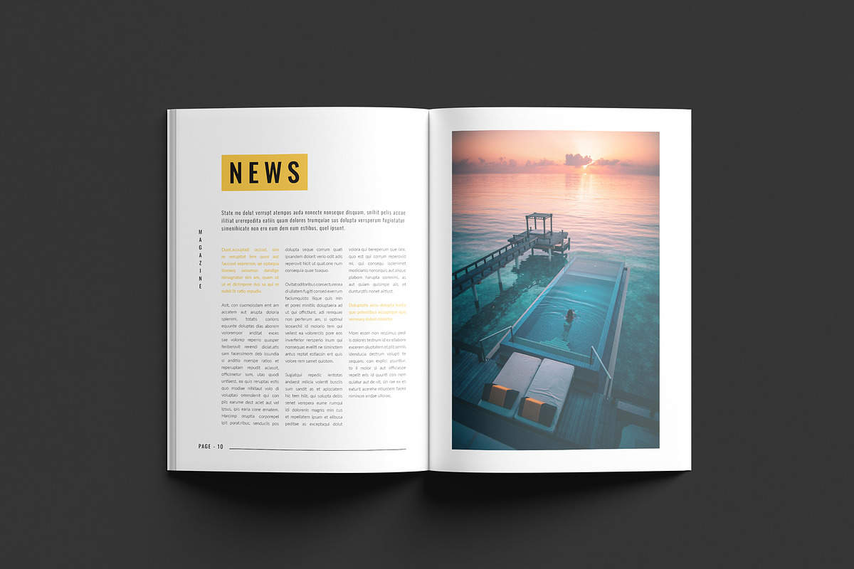 Travel & Explore Magazine Template preview 7