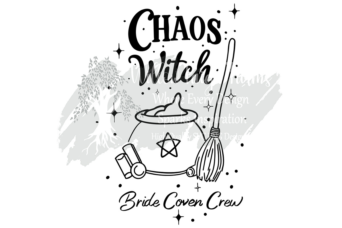 Witchy Bachelorette Shirt Bundle PNG, an Object Graphic by Willow Paige Farms (Photo 7 of 8)