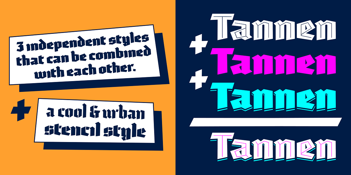 Tannen, a Blackletter Font by Rafael Jordan (Photo 5 of 8)