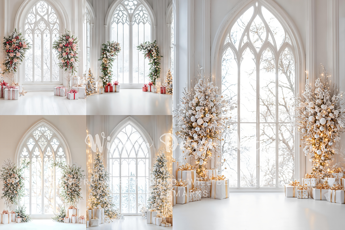 Backlit Christmas Window Backdrop, a Background Photo by Winwin Design Art (Photo 5 of 8)