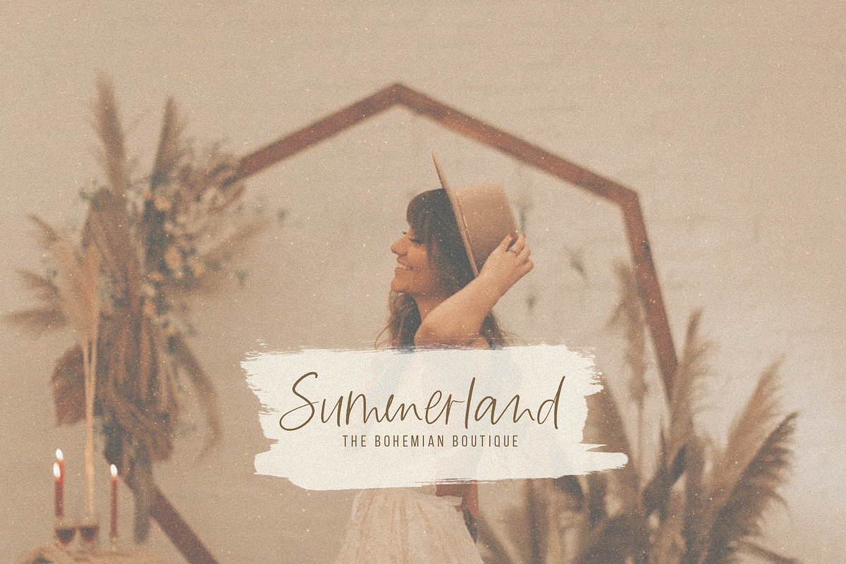 The Dunes | Script Serif Font Duo preview 2