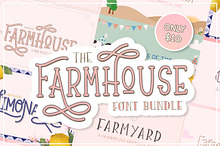 The Farmhouse Font Bundle