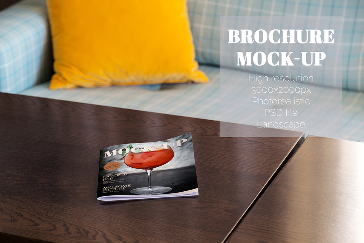 Brochure MockUp, a Household Mockup by The Art of Pics (Photo 1 of 2)