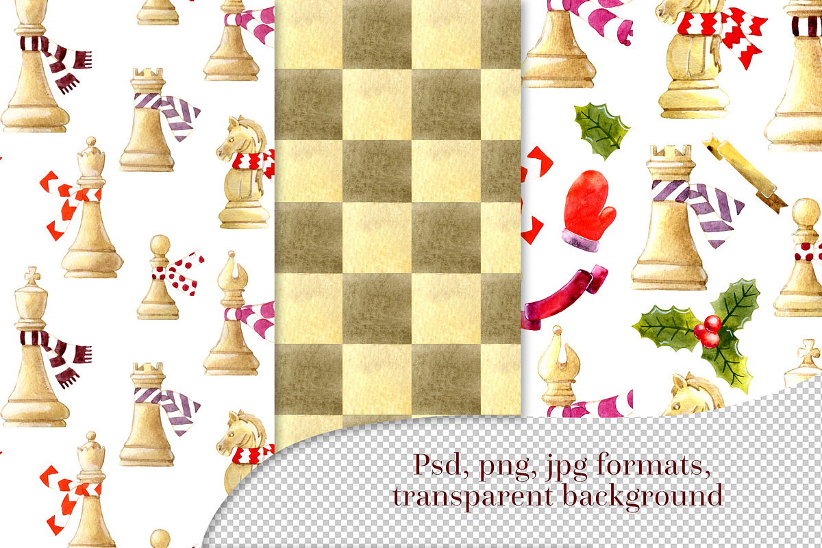 Winter chess set, an Illustration by fiolika (Photo 4 of 5)