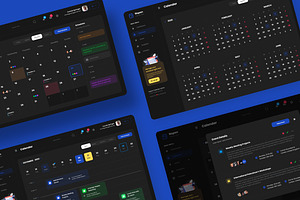 Kapan - Calendar Admin Dashboard UI