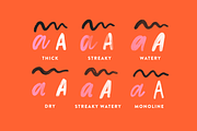 6 Paint Brushes for Lettering, a Brush Add-On by jillian.adriana (Thumbnail 3 of 4)