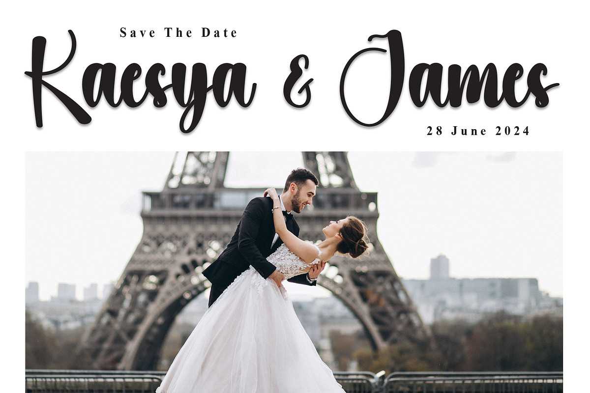 Daddy Birthday | Script Font, a Handwritten Font by Scratchones (Photo 2 of 8)