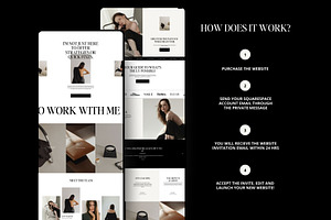 Minimal Squarespace Website Template