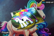 Unicorn Oil Paintings, an Animal Illustration by pixaroma (Thumbnail 7 of 9)