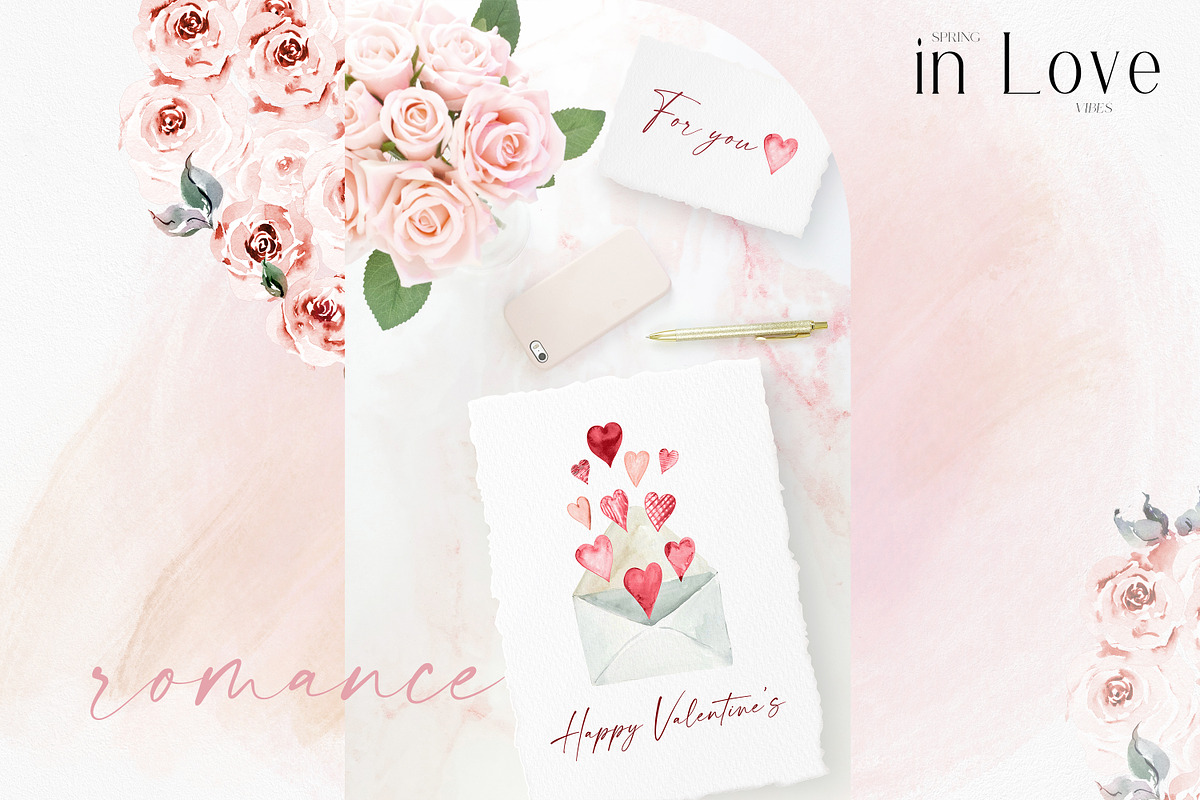in Love - Valentine's Hearts, an Illustration by Olga Koelsch (Photo 5 of 16)