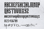 Neurotic, a Blackletter Font by LetterStock (Thumbnail 5 of 5)