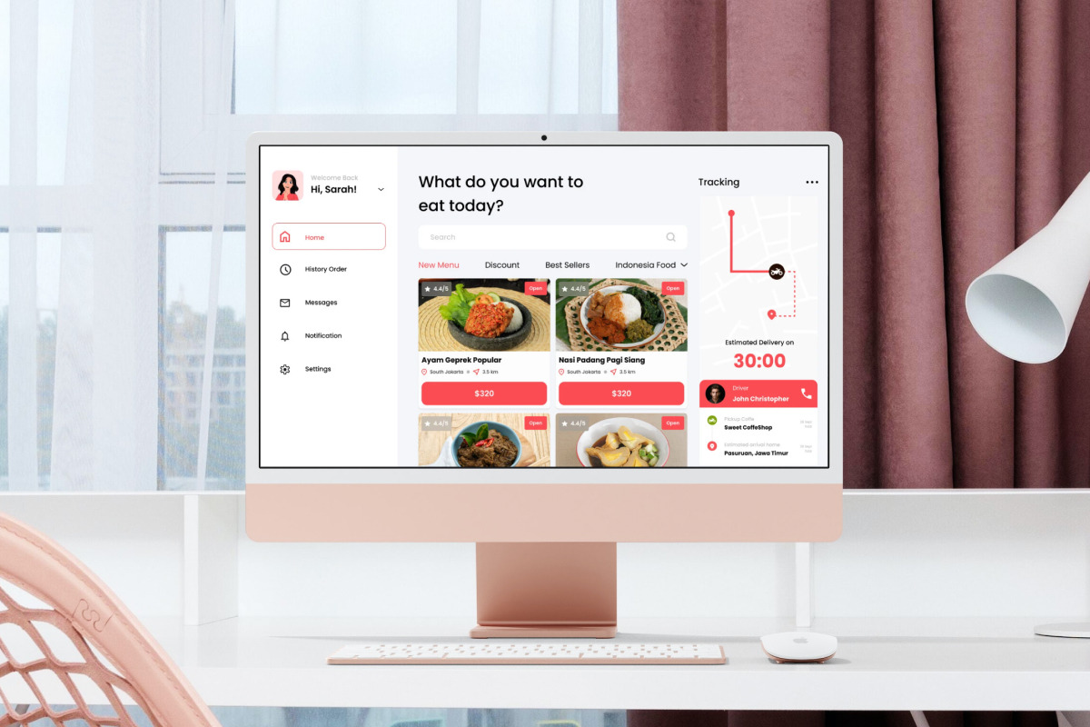 Flavors - Food Menu Dashboard V2, an UI Kit Template by twinstd