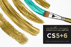 Vectallic Magic CS5+6 Vector Brushes