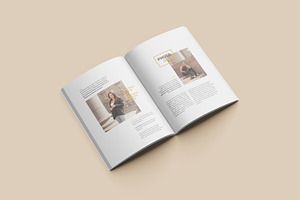 Magazine / Catalog Brochure Mockup 2