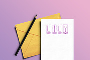 Decorative Monogram Vectors, a Decorative Illustration by MyNatureGraphics (Thumbnail 3 of 3)