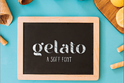 Gelato Soft font, a Font by Pedro Azedo (Thumbnail 1 of 8)