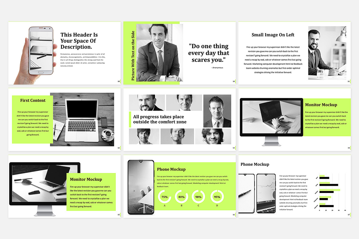 Business Proposal Powerpoint, a Presentation Template by Fitra Noor (Photo 2 of 4)
