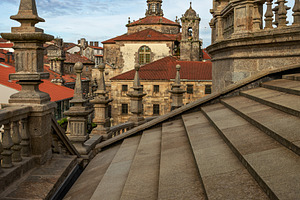 Monumental Stone Staircase with View, an Architecture Photo by Perpis
