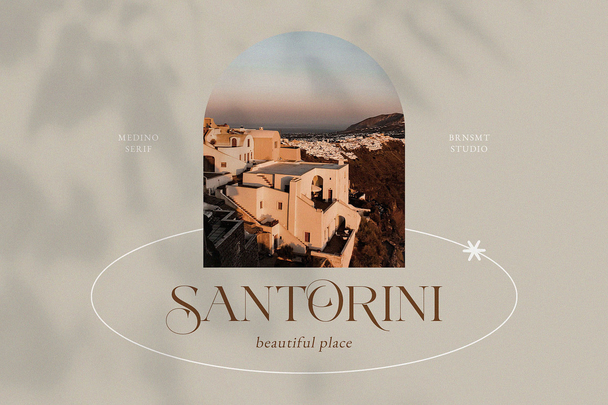 Medino // Modern Stylish Serif, a Serif Font by BrandSemut (Photo 6 of 10)