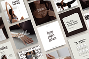 Pilates Social Media Instagram, a Social Media Template by Design Driven Media (Thumbnail 2 of 9)