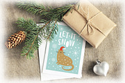 Christmas cards, an Illustration by lenlis (Thumbnail 1 of 5)