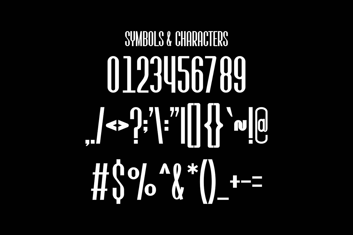 Gaeros - Display Font, a Sans Serif Font by lelevien (Photo 2 of 4)
