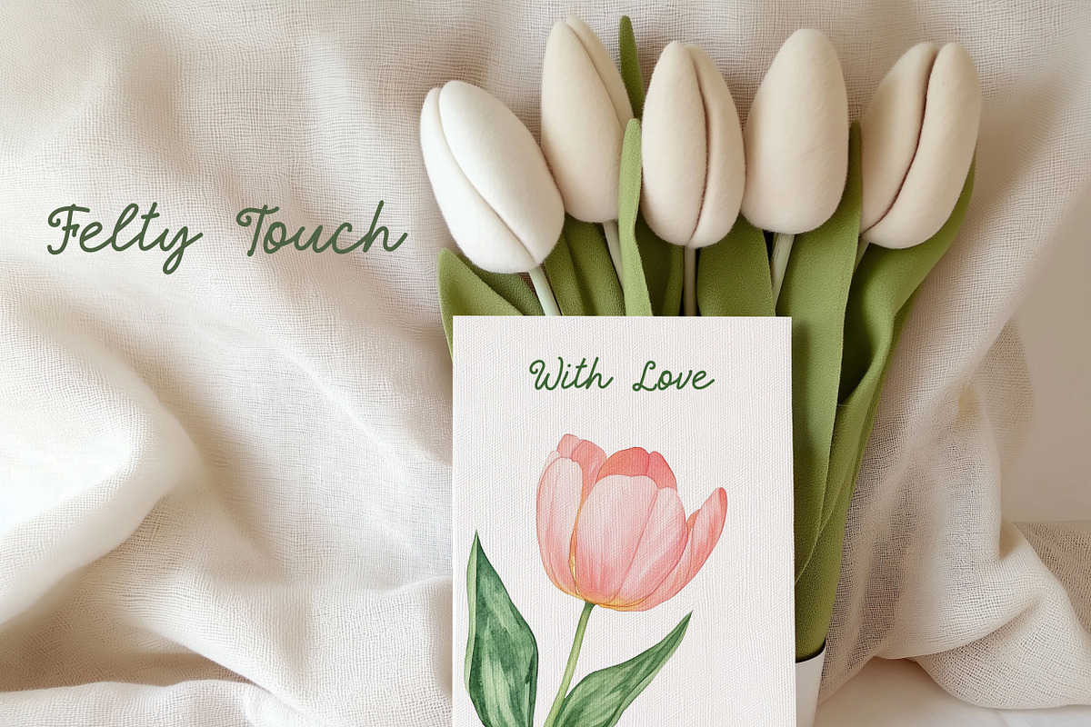 Felty Touch Card Mockups, an Apparel Mockup by NikiArts (Photo 5 of 10)
