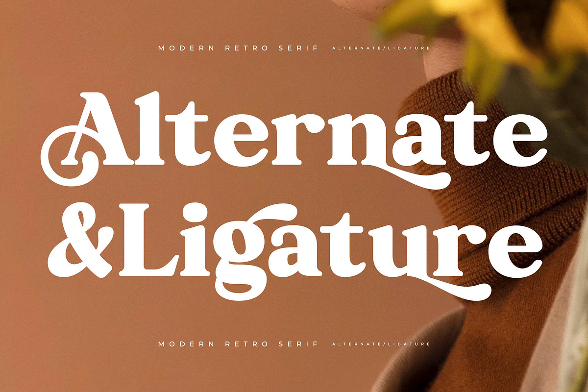 Blastge Modern Retro Serif, a Serif Font by Letterena Studios (Photo 4 of 15)
