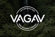 Vagav Font, a Sans Serif Font by brahamb_design (Thumbnail 1 of 3)