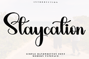 Staycation, a Handwritten Font by FreshTypeINK (Thumbnail 1 of 7)