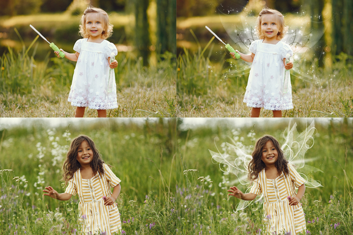 Fairy Wings Overlays, an Object Graphic by VligCreativeStudio (Photo 3 of 5)