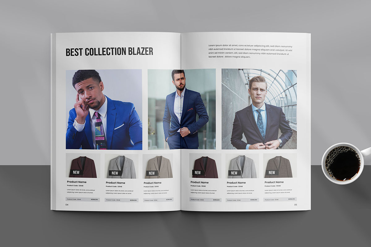 Clothing Catalog Template, a Brochure Template by afsar.hossain (Photo 5 of 7)