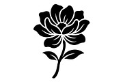 Floral Rose Lotus Silhouette, an Object Graphic by Gfx_Store (Thumbnail 7 of 15)