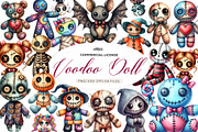 Halloween Voodoo Doll Clipart, an Illustration by CreationArt (Thumbnail 1 of 5)