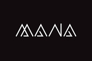 MANA |  Hawaiian Alphabet Font, a Symbol Font by Islandtwig (Thumbnail 2 of 7)