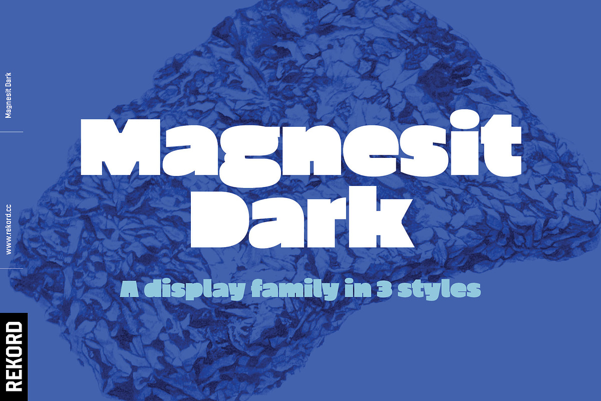 Magnesit Dark UltraBold Fonts, a Sans Serif Font by REKORD (Photo 1 of 11)