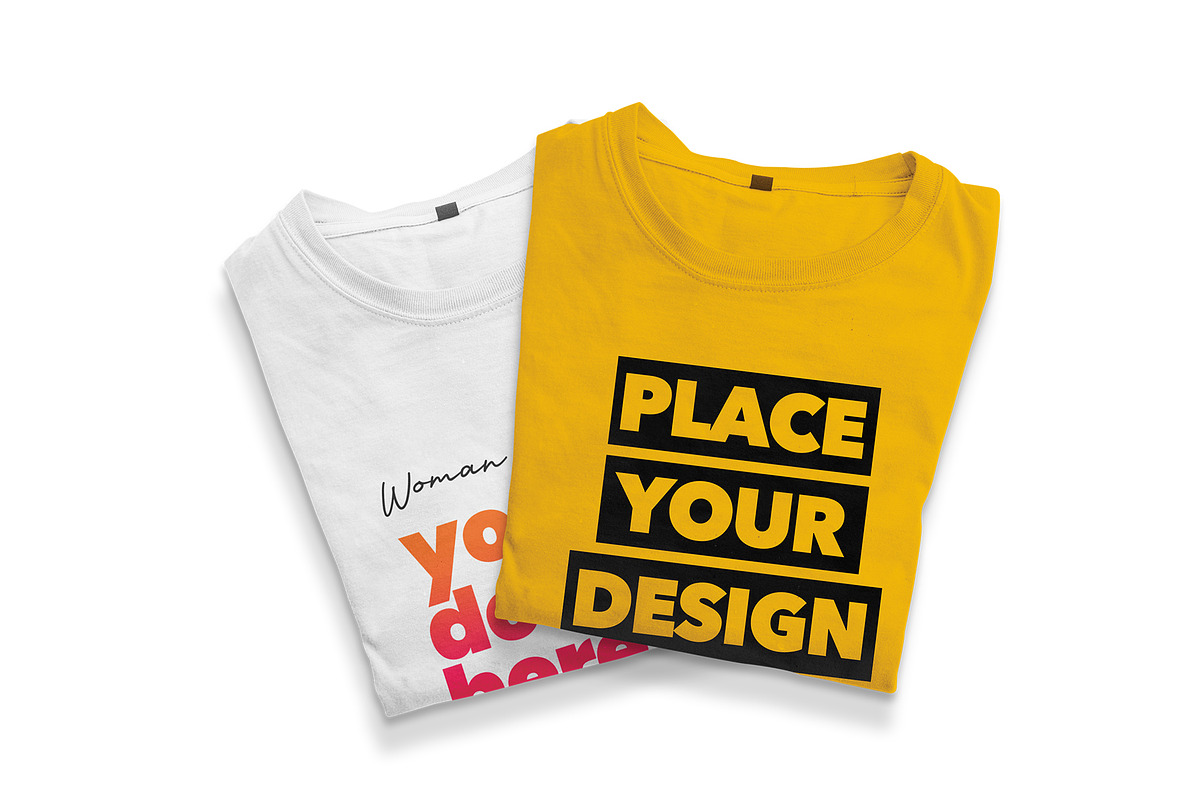 Folded T-Shirt Mockup, a Shirt Mockup by GraphicsPixel (Photo 3 of 4)
