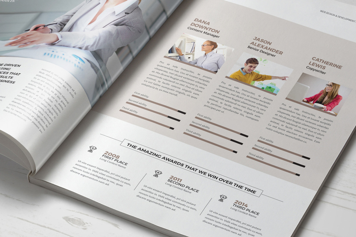Project Proposal, a Brochure Template by Sabin (Photo 3 of 10)