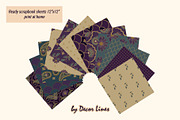 Midnight Saffron, a Decorative Illustration by Decor Lines (Thumbnail 8 of 10)