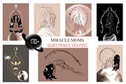 MIRACLE MOMS. SACRED yoga poses, an Object Illustration by ArtOLB (Thumbnail 1 of 7)