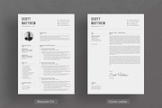 Resume/CV, a Resume Template by SlideCo (Thumbnail 4 of 8)