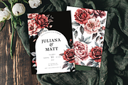 Watercolor-Roses and peonies flowers, a Graphic by Kay Art Designs (Thumbnail 8 of 10)