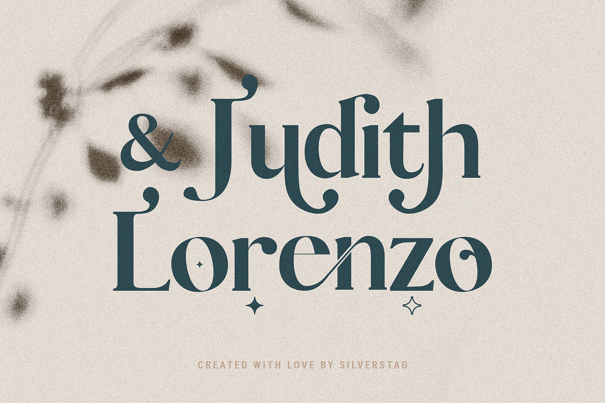Vicky Christina Ligature Serif Font, a Serif Font by SilverStag Type Foundry (Photo 5 of 25)