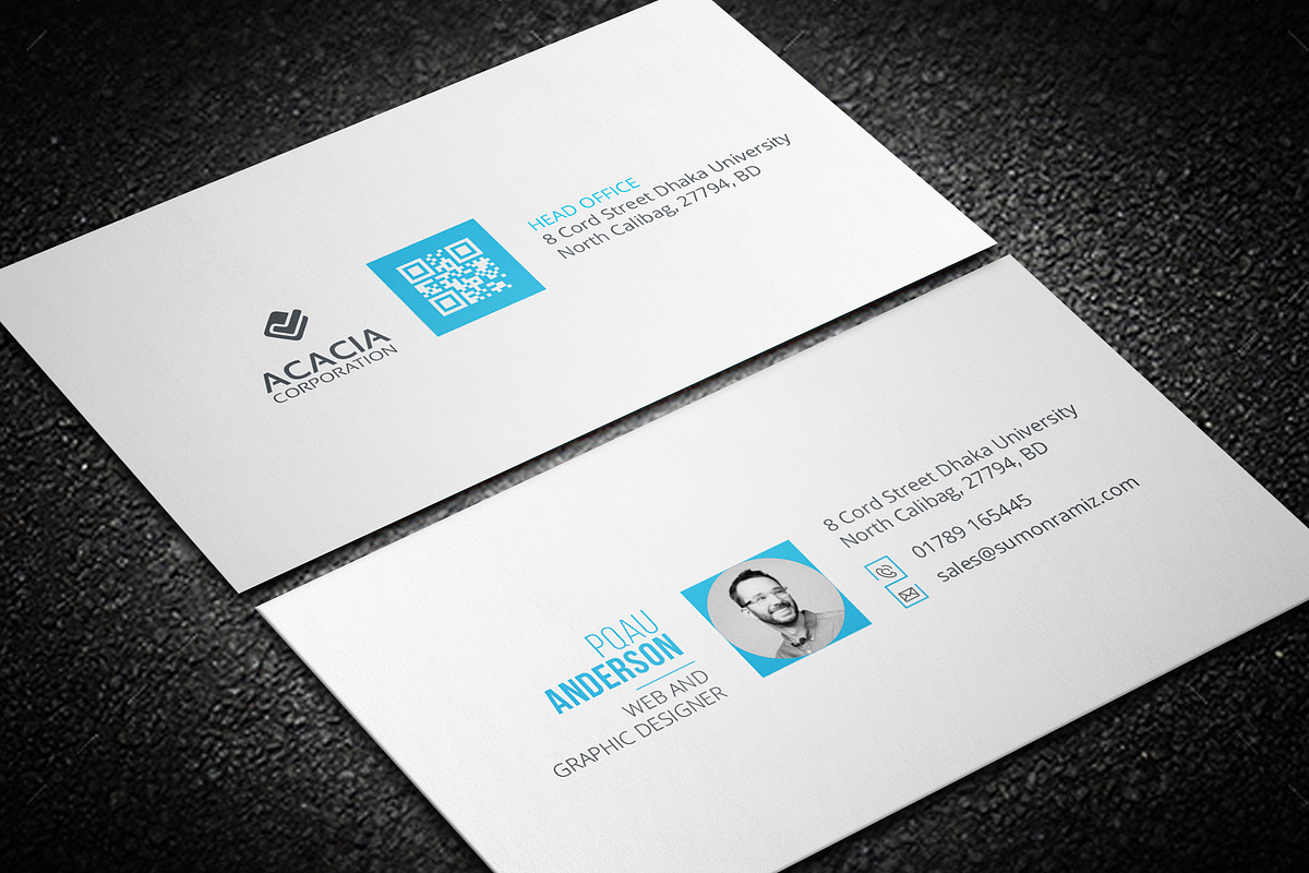 Personal Business Card, a Business Card Template by DesignGhar (Photo 1 of 4)