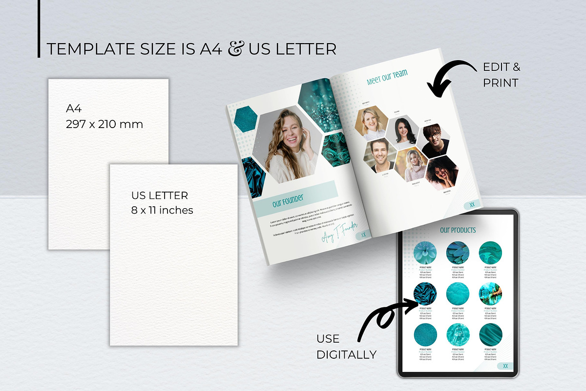 Product Catalog Canva Template, a Magazine Template by B2 Studio (Photo 9 of 11)
